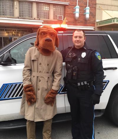 Officer Hosick & McGruff the Crime Dog